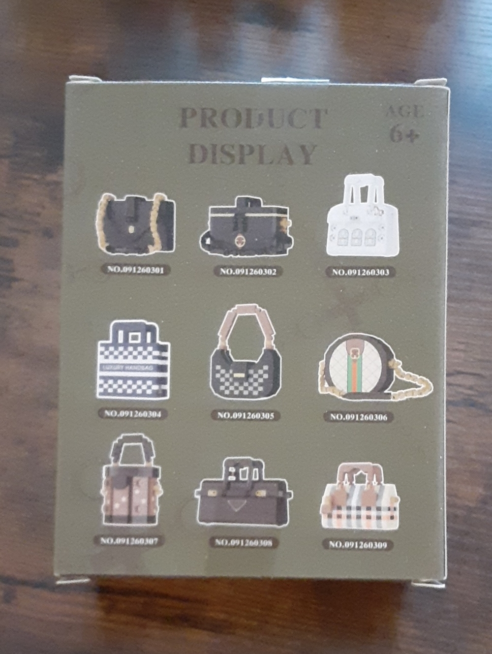 Fashion handbags building blocks in Round - Picture 3 of 10